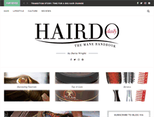 Tablet Screenshot of hairdodaily.com